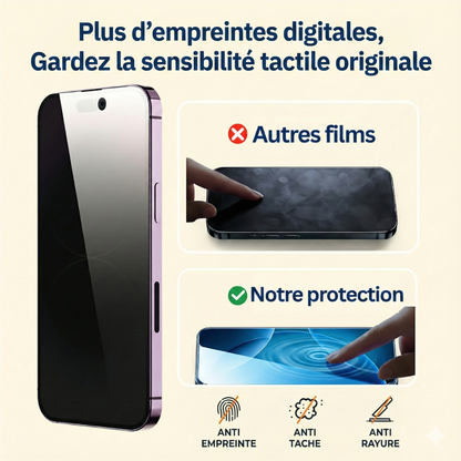 Protection d'écran 3 en 1 - iPhone