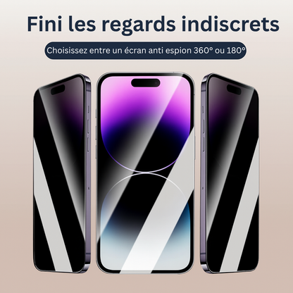 Protection d'écran 3 en 1 - iPhone